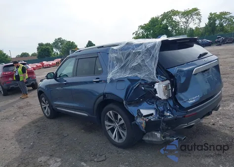 2020 Ford Explorer Platinum из США, поврежденный, VIN 1FM5K8HC2LGB50194